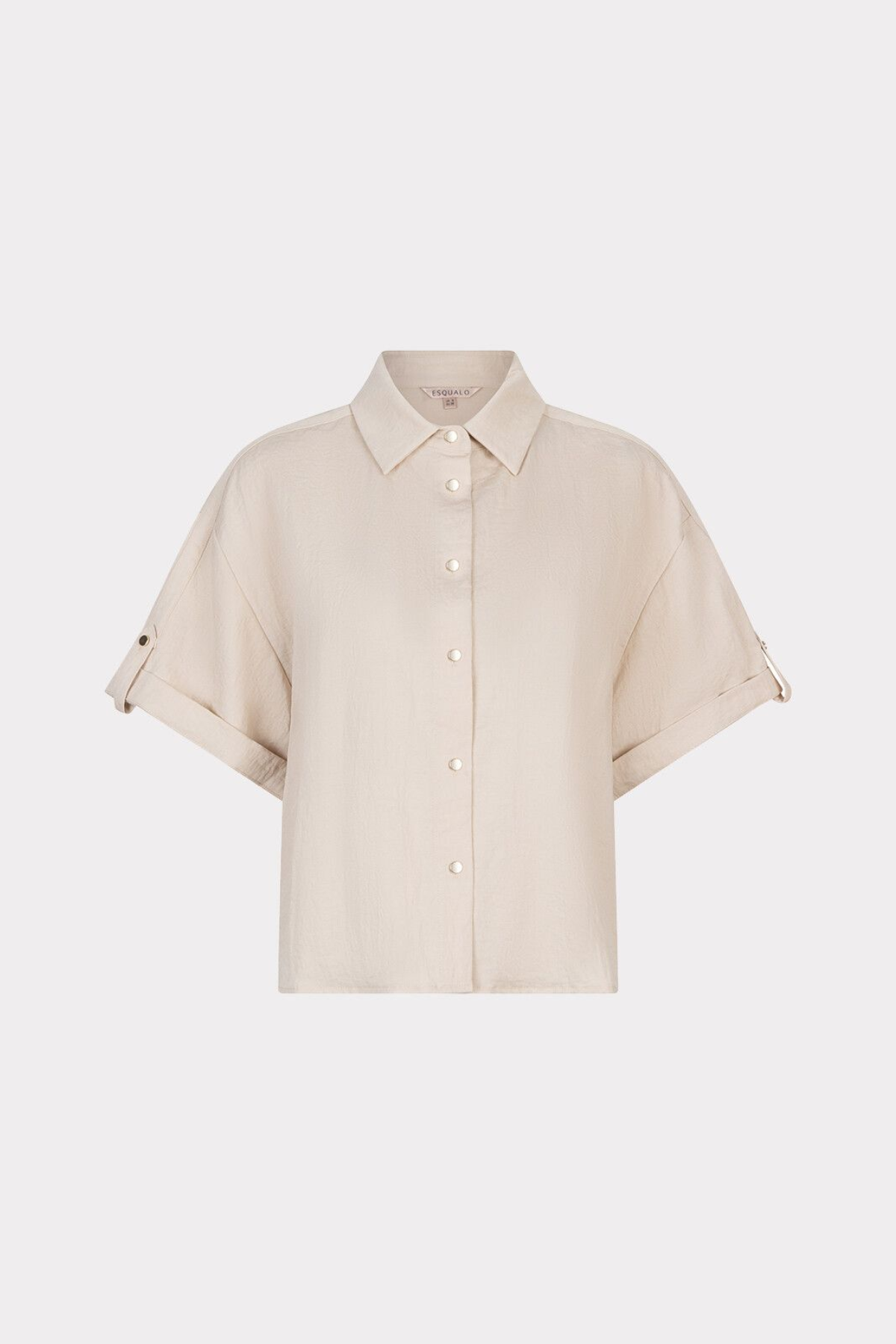 Beige shirt on a white background