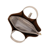 Malia Taupe Recycled Vegan Tote Bag