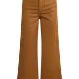 The Mia Wide Leg Ankle Coated