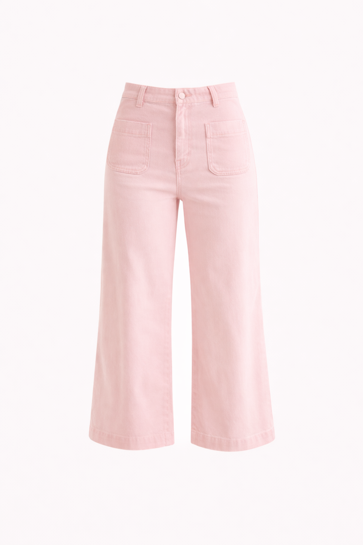 Pink pants on a white background