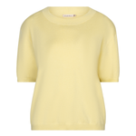 yellow sweater on white background 