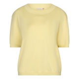 yellow sweater on white background 