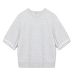 Light gray t-shirt on a white background