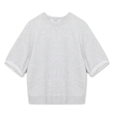 Light gray t-shirt on a white background