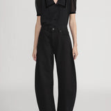 The Velvet Trim Sailor Blouse