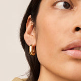 Puffy U-Link Earrings
