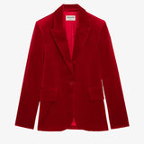 Vavy Velvet Blazer