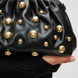 Carey Studded Clutch