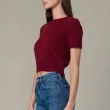 The Steph Shrunken Sweater Tee