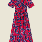 Martine Dress Poinciana Floral