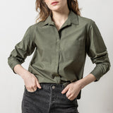 Easy Poplin Button Down