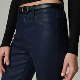 The Callie Coated Cropped Bootcut