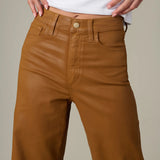 The Mia Wide Leg Ankle Coated