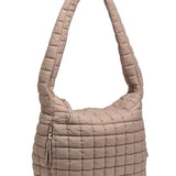 Leda Quilted Nylon Puffer Hobo