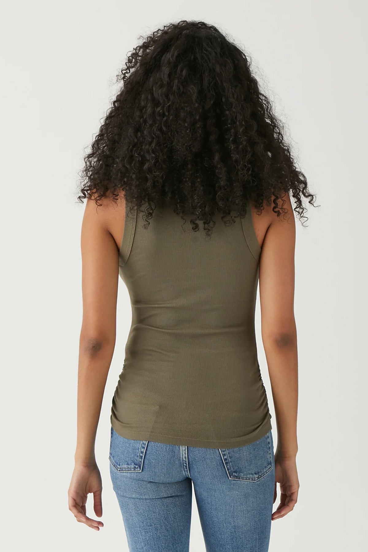 Blance Ruched Side Tank-Dolma