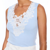Elna Lace Combo Top