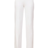 White pants on a white background