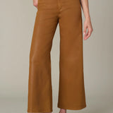 The Mia Wide Leg Ankle Coated