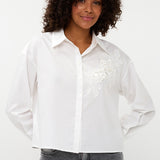 Blouse Small Flower Patch