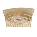 Ivy Woven Clutch