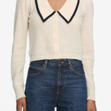 Long Sleeve Cashmere Sailor Sweater