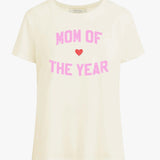 Mom of the Year Tee - Gardenia