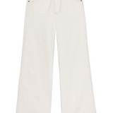 The Seamed Wide Trouser Crop