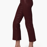 The Callie Cropped Bootcut Coated