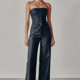 KARMINE REFINED WIDE LEG: HIGH RISE 31'