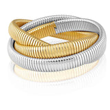 Infinity Multi Layered Bracelet Two-Tone