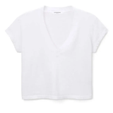 white t-shirt on white background 