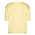 Yellow t-shirt on a white background