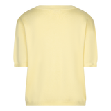 Yellow t-shirt on a white background