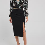 Nikali Floral Wrap Bodysuit