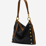 Large structured tote bag with sturdy shoulder straps and a spacious interior designed for everyday use.