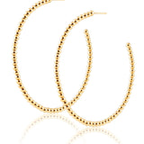 Chelsea Beaded Hoops