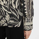 Riley Top in Zebra Fern