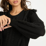 Isadora Sweater in Black