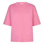pink t-shirt on white background 
