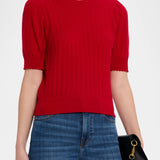 The Ladder Pointelle Sweater