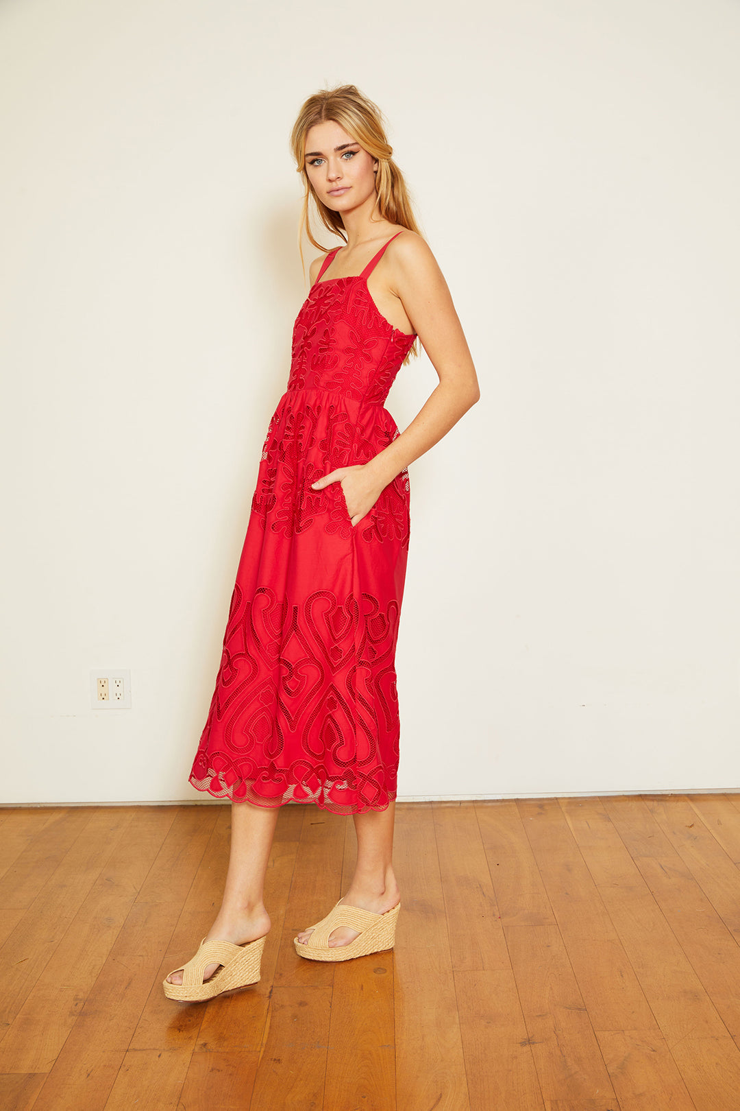 French Midi Dress (S/M)