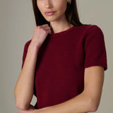 The Steph Shrunken Sweater Tee