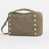 Evan Crossbody Medium - Pewter/Brushed Gold