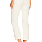 Tailored trousers with a straight-leg silhouette in a neutral tone
