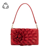 Florence Red Recycled Vegan Shoulder Bag