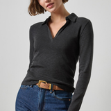 Long Sleeve Polo Neck