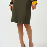 Heavy Knit Straight Pull-On Skirt
