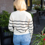 Stripe Cardigan