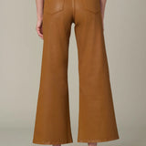 The Mia Wide Leg Ankle Coated