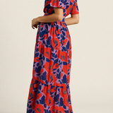 Martine Dress Poinciana Floral